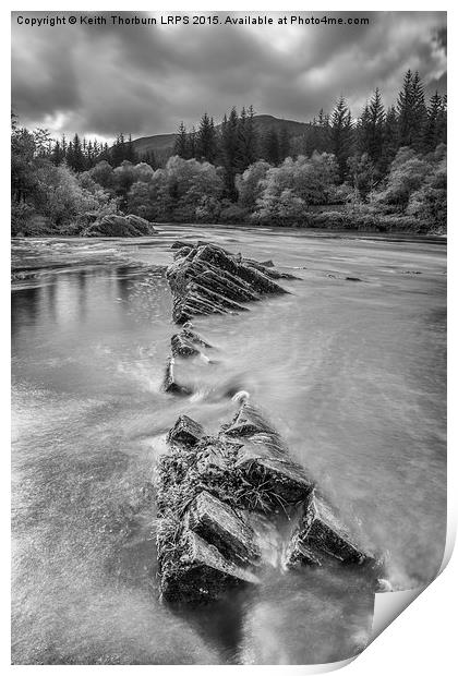 River Orchy Print by Keith Thorburn EFIAP/b