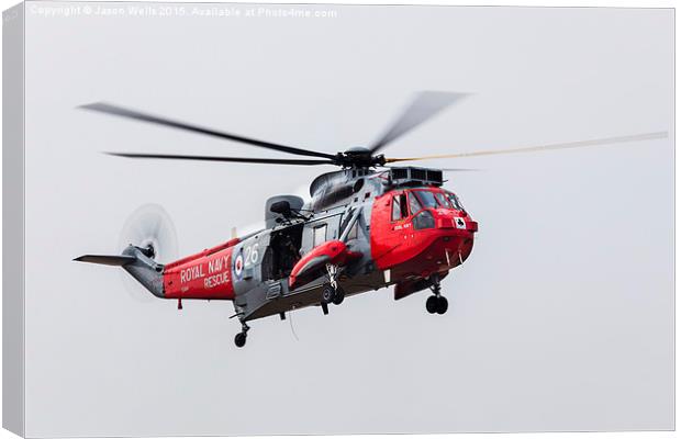Seaking performing at Southport Canvas Print by Jason Wells