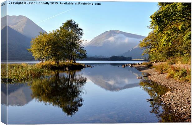  Brotherswater, Cumbria Canvas Print by Jason Connolly