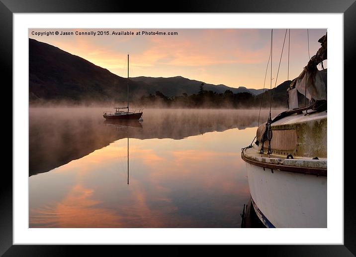  Ullswater Framed Mounted Print by Jason Connolly