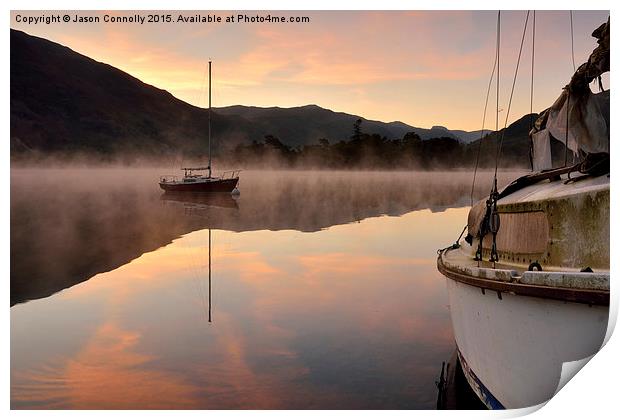  Ullswater Print by Jason Connolly