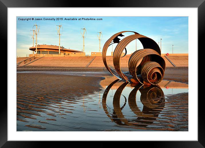  Mary's Shell, Cleveleys Framed Mounted Print by Jason Connolly