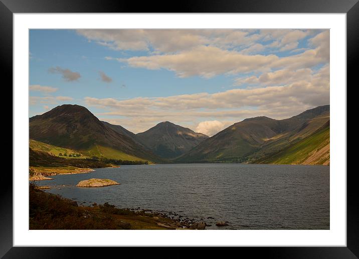 Wastwater Framed Mounted Print by Paul Collis