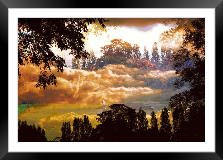  Golden moments  Framed Mounted Print by sylvia scotting