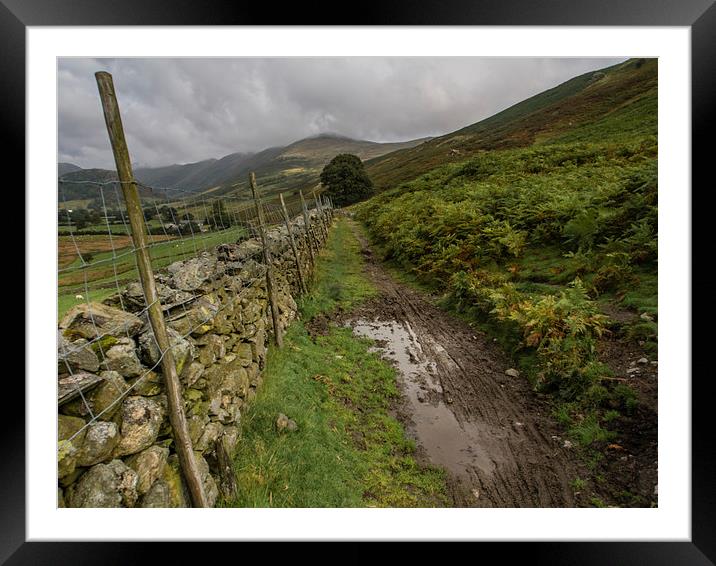  Troutbeck Tongue Framed Mounted Print by Peter Stuart