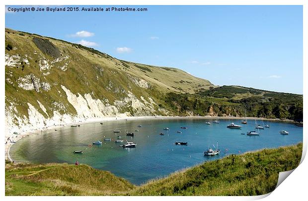  Lulworth Cove Print by Joe Boyland