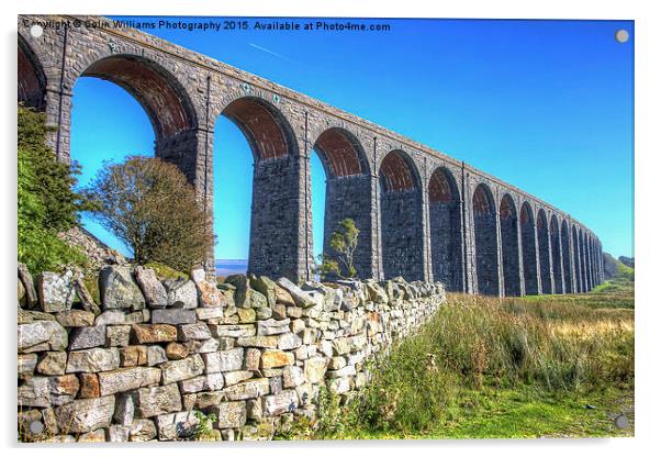  The Ribblehead Viaduct 4 Acrylic by Colin Williams Photography