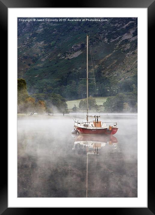  Ullswater Mist Framed Mounted Print by Jason Connolly
