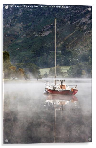  Ullswater Mist Acrylic by Jason Connolly