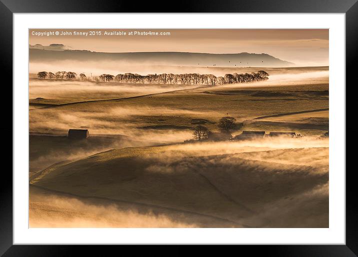 Windy Knoll. (Commended, Classic View, LPOTY 2013) Framed Mounted Print by John Finney