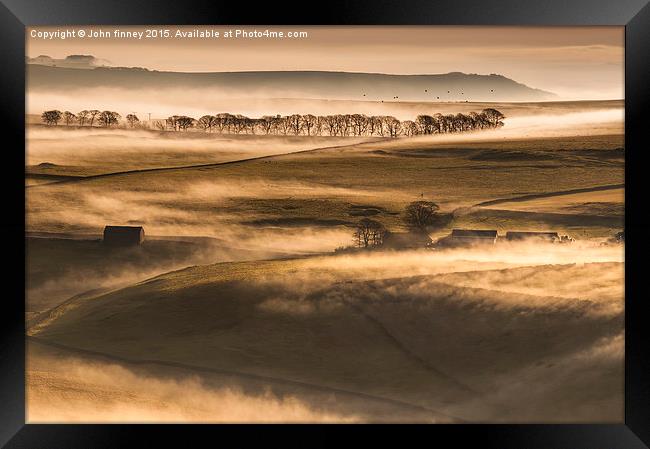 Windy Knoll. (Commended, Classic View, LPOTY 2013) Framed Print by John Finney