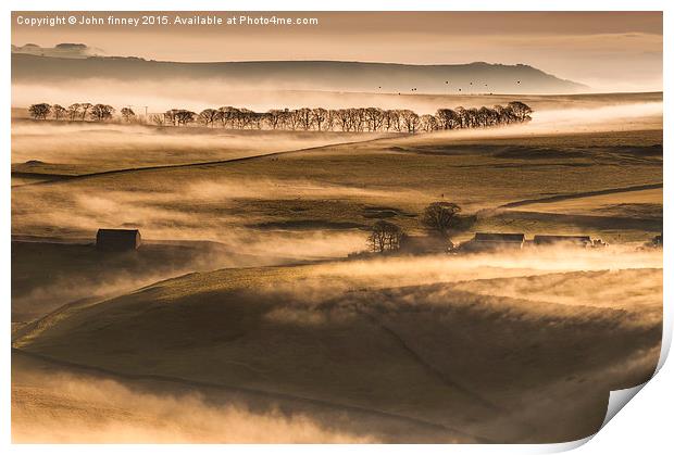 Windy Knoll. (Commended, Classic View, LPOTY 2013) Print by John Finney