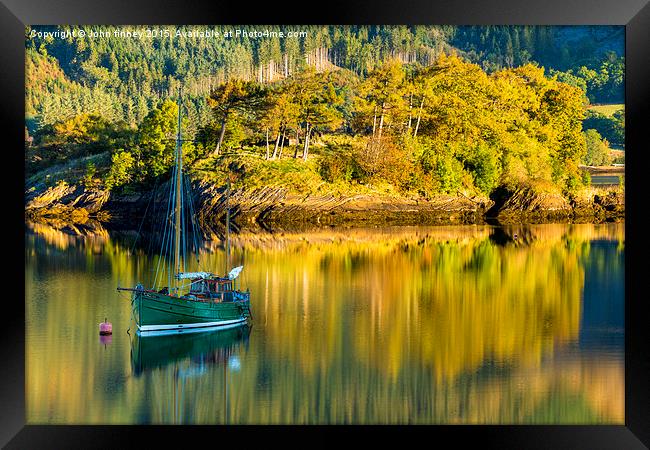  Loch Leven, Glencoe, Scotland.  Framed Print by John Finney