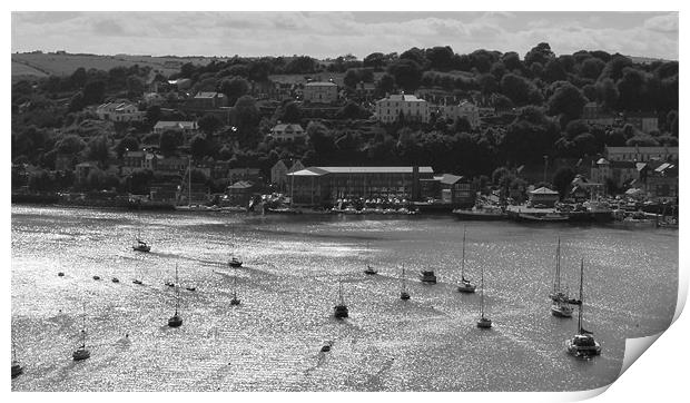 Kinsale Harbour Regatta Print by patrick dinneen