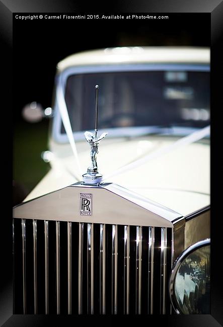  Rolls Royce Framed Print by Carmel Fiorentini