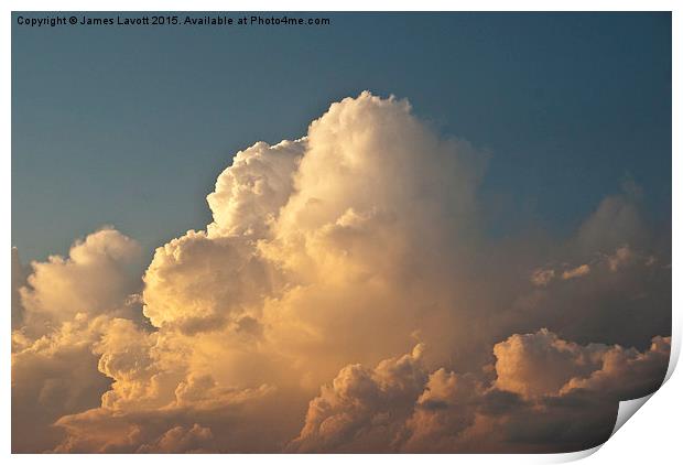  Clouds One Print by James Lavott