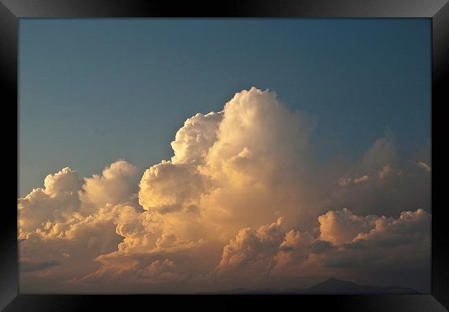  Clouds Two Framed Print by James Lavott