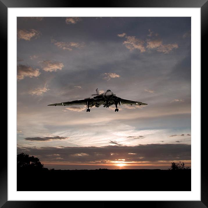 Vulcan Returns Framed Mounted Print by J Biggadike