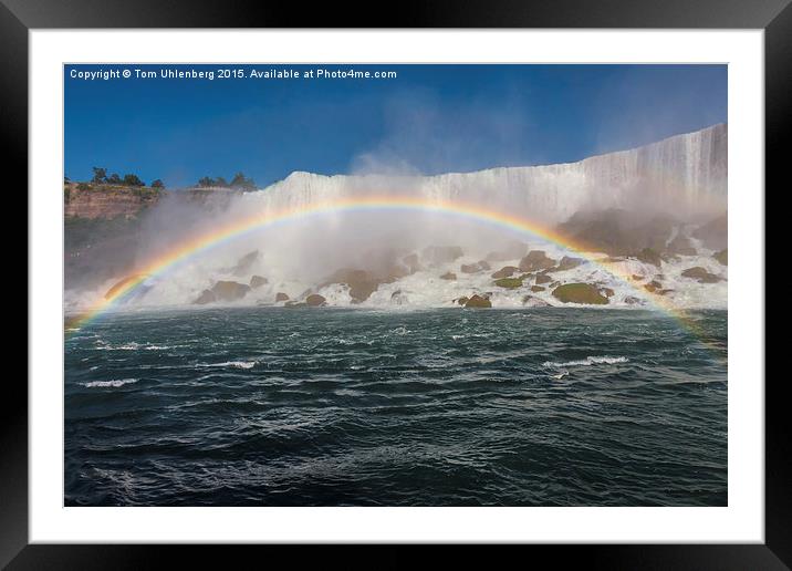 NIAGARA FALLS 01 Framed Mounted Print by Tom Uhlenberg