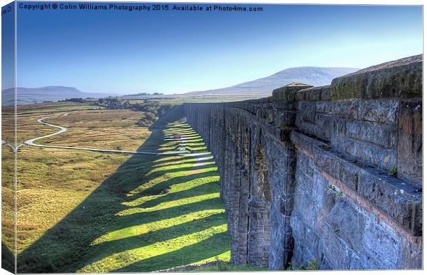  The Ribblehead Viaduct 5 Canvas Print by Colin Williams Photography