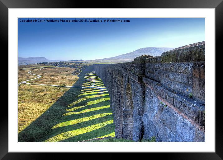  The Ribblehead Viaduct 5 Framed Mounted Print by Colin Williams Photography