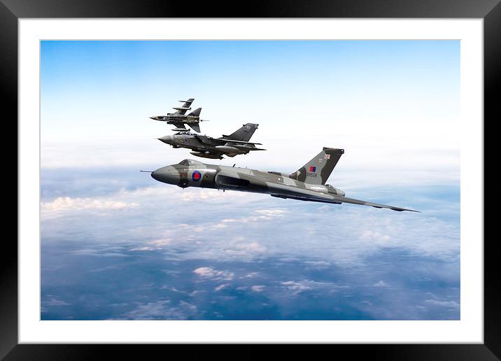  The RAF Pay Tribute Framed Mounted Print by J Biggadike