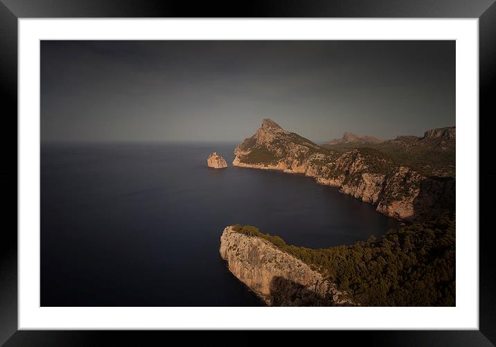 Cap de Formentor Framed Mounted Print by Leighton Collins