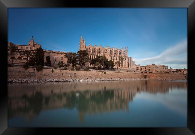  Palma Cathedral Framed Print by Leighton Collins