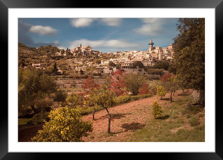 Valldemossa Framed Mounted Print by Leighton Collins