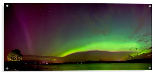   Northern Lights Acrylic by Macrae Images