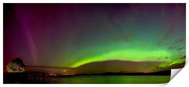   Northern Lights Print by Macrae Images