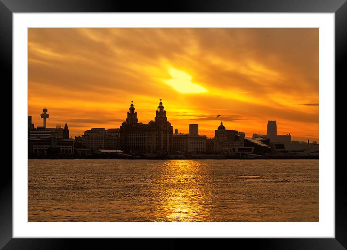  Good Morning Liverpool Framed Mounted Print by Rob Lester