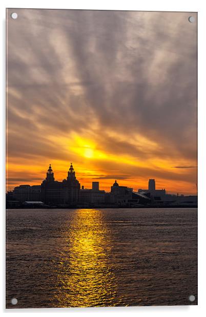 Liverpool welcomes the Morning Acrylic by Rob Lester