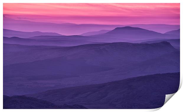  Snowdonia Gradation Print by Rory Trappe