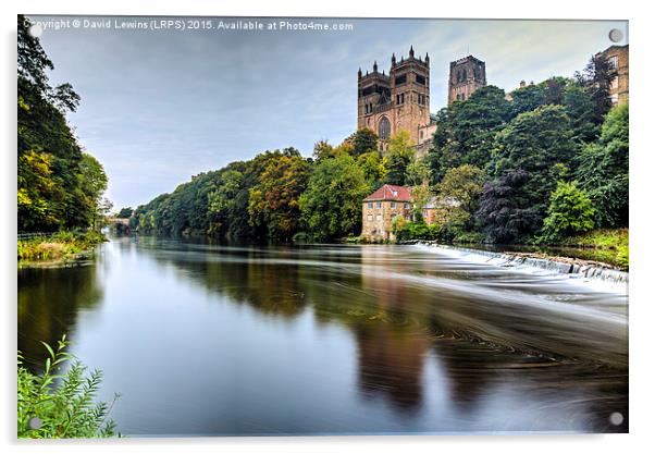 Durham Cathedral Acrylic by David Lewins (LRPS)