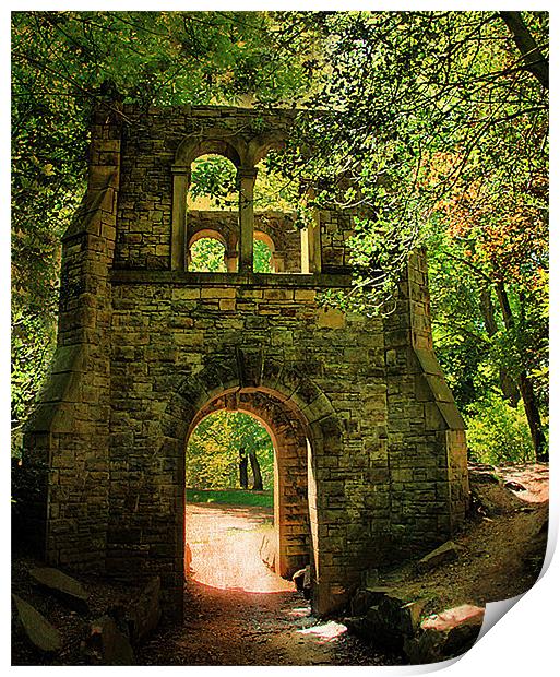  The Archway Print by Irene Burdell