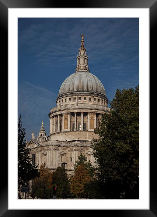  St Paul's Cathedral Framed Mounted Print by Nigel Jones