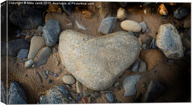  Heart Canvas Print by Mike Janik