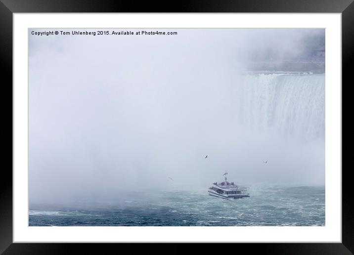 NIAGARA FALLS 05 Framed Mounted Print by Tom Uhlenberg