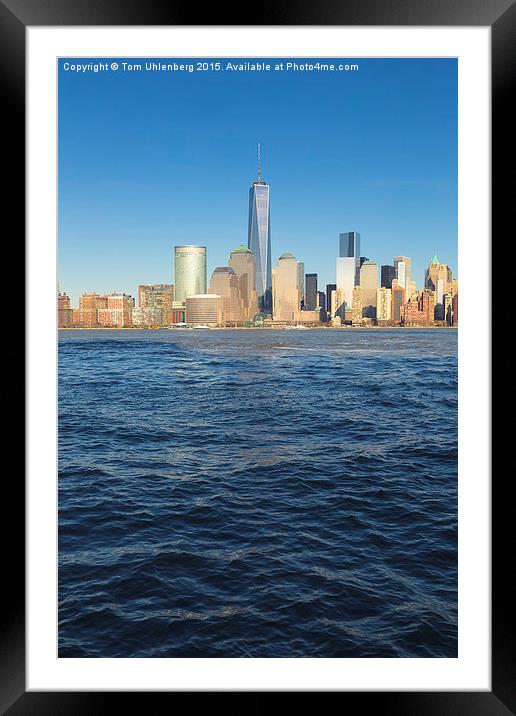 NEW YORK CITY 06 Framed Mounted Print by Tom Uhlenberg