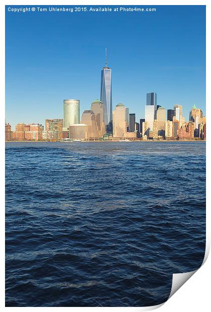 NEW YORK CITY 06 Print by Tom Uhlenberg