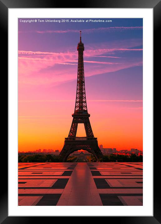 PARIS 03 Framed Mounted Print by Tom Uhlenberg