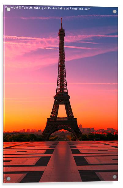 PARIS 03 Acrylic by Tom Uhlenberg
