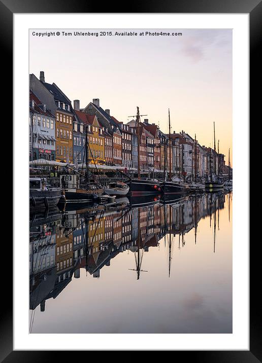 COPENHAGEN 02 Framed Mounted Print by Tom Uhlenberg