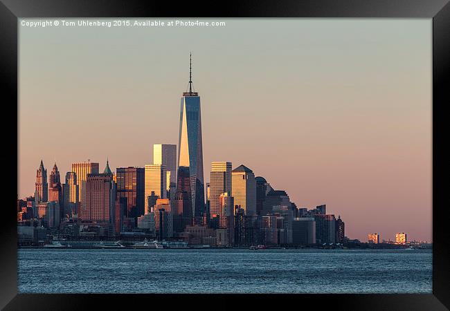 NEW YORK CITY 08 Framed Print by Tom Uhlenberg