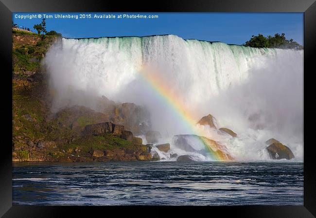 NIAGARA FALLS 07 Framed Print by Tom Uhlenberg