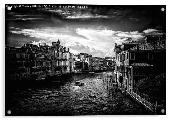  Venice Acrylic by Traven Milovich