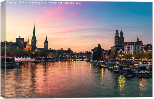 ZURICH 05 Canvas Print by Tom Uhlenberg