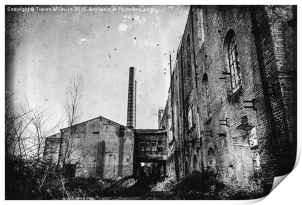 Abandoned Sugar Mill Print by Traven Milovich