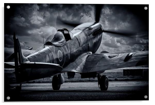  Spitfire Acrylic by Jason Green